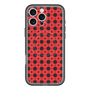 スリムプロテクションプレミアムケース with MagSafe［ Shower Dot - Red ］