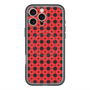 スリムプロテクションプレミアムケース with MagSafe［ Shower Dot - Red ］
