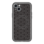 スリムプロテクションプレミアムケース with MagSafe［ Dot Circle - Black ］