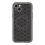 スリムプロテクションプレミアムケース with MagSafe［ Dot Circle - Black ］
