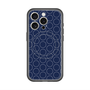 スリムプロテクションプレミアムケース with MagSafe［ Dot Circle - Navy ］