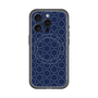 スリムプロテクションプレミアムケース with MagSafe［ Dot Circle - Navy ］