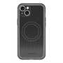 スリムプロテクションプレミアムケース with MagSafe［ Dot Gradation - Black ］