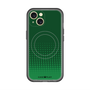 スリムプロテクションプレミアムケース with MagSafe［ Dot Gradation - Green ］