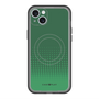スリムプロテクションプレミアムケース with MagSafe［ Dot Gradation - Green ］
