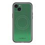 スリムプロテクションプレミアムケース with MagSafe［ Dot Gradation - Green ］