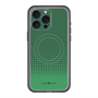 スリムプロテクションプレミアムケース with MagSafe［ Dot Gradation - Green ］