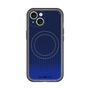 スリムプロテクションプレミアムケース with MagSafe［ Dot Gradation - Blue ］
