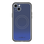 スリムプロテクションプレミアムケース with MagSafe［ Dot Gradation - Blue ］