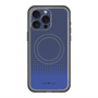 スリムプロテクションプレミアムケース with MagSafe［ Dot Gradation - Blue ］