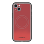 スリムプロテクションプレミアムケース with MagSafe［ Dot Gradation - Red ］