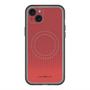 スリムプロテクションプレミアムケース with MagSafe［ Dot Gradation - Red ］