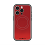 スリムプロテクションプレミアムケース with MagSafe［ Dot Gradation - Red ］