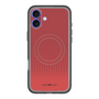 スリムプロテクションプレミアムケース with MagSafe［ Dot Gradation - Red ］