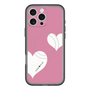 スリムプロテクションプレミアムケース with MagSafe［ Two Hearts - Pink ］