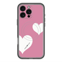 スリムプロテクションプレミアムケース with MagSafe［ Two Hearts - Pink ］