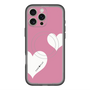 スリムプロテクションプレミアムケース with MagSafe［ Two Hearts - Pink ］