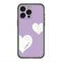 スリムプロテクションプレミアムケース with MagSafe［ Two Hearts - Purple ］