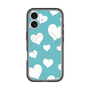 スリムプロテクションプレミアムケース with MagSafe［ Dot Hearts - Blue ］