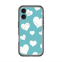 スリムプロテクションプレミアムケース with MagSafe［ Dot Hearts - Blue ］