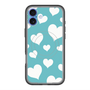 スリムプロテクションプレミアムケース with MagSafe［ Dot Hearts - Blue ］