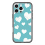 スリムプロテクションプレミアムケース with MagSafe［ Dot Hearts - Blue ］