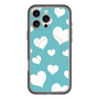 スリムプロテクションプレミアムケース with MagSafe［ Dot Hearts - Blue ］