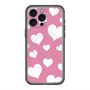 スリムプロテクションプレミアムケース with MagSafe［ Dot Hearts - Pink ］
