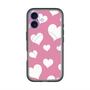 スリムプロテクションプレミアムケース with MagSafe［ Dot Hearts - Pink ］