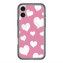 スリムプロテクションプレミアムケース with MagSafe［ Dot Hearts - Pink ］