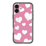 スリムプロテクションプレミアムケース with MagSafe［ Dot Hearts - Pink ］