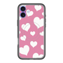 スリムプロテクションプレミアムケース with MagSafe［ Dot Hearts - Pink ］