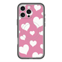 スリムプロテクションプレミアムケース with MagSafe［ Dot Hearts - Pink ］