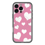 スリムプロテクションプレミアムケース with MagSafe［ Dot Hearts - Pink ］