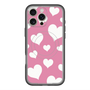 スリムプロテクションプレミアムケース with MagSafe［ Dot Hearts - Pink ］