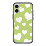 スリムプロテクションプレミアムケース with MagSafe［ Dot Hearts - Green ］