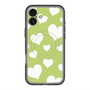 スリムプロテクションプレミアムケース with MagSafe［ Dot Hearts - Green ］
