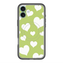 スリムプロテクションプレミアムケース with MagSafe［ Dot Hearts - Green ］