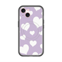 スリムプロテクションプレミアムケース with MagSafe［ Dot Hearts - Purple ］
