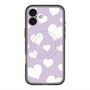 スリムプロテクションプレミアムケース with MagSafe［ Dot Hearts - Purple ］