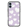 スリムプロテクションプレミアムケース with MagSafe［ Dot Hearts - Purple ］