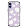 スリムプロテクションプレミアムケース with MagSafe［ Dot Hearts - Purple ］