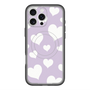 スリムプロテクションプレミアムケース with MagSafe［ Dot Hearts - Purple ］