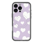 スリムプロテクションプレミアムケース with MagSafe［ Dot Hearts - Purple ］