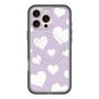 スリムプロテクションプレミアムケース with MagSafe［ Dot Hearts - Purple ］