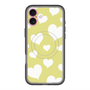 スリムプロテクションプレミアムケース with MagSafe［ Dot Hearts - Yellow ］