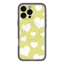 スリムプロテクションプレミアムケース with MagSafe［ Dot Hearts - Yellow ］