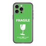 スリムプロテクションプレミアムケース with MagSafe［ FRAGILE - Green ］
