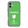 スリムプロテクションプレミアムケース with MagSafe［ FRAGILE - Green ］