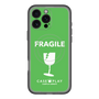 スリムプロテクションプレミアムケース with MagSafe［ FRAGILE - Green ］